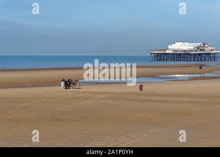 Pleasure Beach Blackpool communément appelé Pleasure Beach Resort ou simplement plaisir Beach en Angleterre. Photo prise le 19 septembre 2019 - bl Banque D'Images