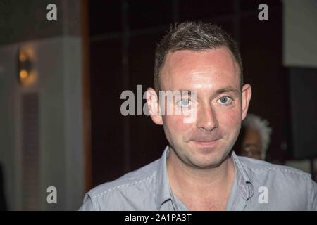 Londres, Royaume-Uni. 28 Sep, 2019. Auteurs de thrillers se sont réunis à l'occasion du Festival du crime capital. Ragnar Jonasson au crime Writers' événement. Credit : Uwe Deffner/Alamy Live News Banque D'Images