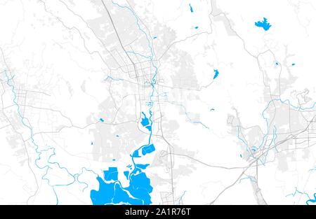 Détaillée riche région carte des vecteurs Napa, Californie, USA. Modèle de carte pour la décoration. Illustration de Vecteur