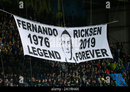 Paris, France. 28 Sep, 2019. Paris, 28-09-2019, Fortuna Sittard - Sparte, saison 2019-2020 de l'Eredivisie néerlandaise. Fernando Ricksen : Crédit Photos Pro/Alamy Live News Banque D'Images