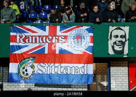 Paris, France. 28 Sep, 2019. Paris, 28-09-2019, Fortuna Sittard - Sparte, saison 2019-2020 de l'Eredivisie néerlandaise. Fernando Ricksen : Crédit Photos Pro/Alamy Live News Banque D'Images