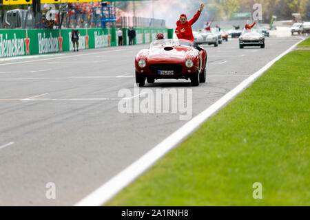 CHARLES LECLERC de la Scuderia Ferrari à la Formule 1 Grand Prix d'Italie à Monza, Circuit d'Eni à Monza, Italie. Banque D'Images