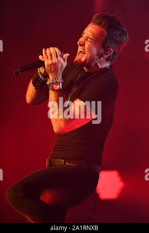 Fort Lauderdale en Floride, USA. 27 Sep, 2019. Scott Stapp fonctionne à l-0779 Center le 27 septembre 2019 à Fort Lauderdale, en Floride. Crédit : Mpi04/media/Alamy Punch Live News Banque D'Images