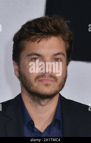 Los Angeles, USA. 28 Sep, 2019. Emile Hirsh 09/28/2019 La première de 'Joker' tenue à l'Théâtre chinois de Grauman à Los Angeles, CA Photo par Izumi Hasegawa/HollywoodNewsWire.co Crédit : Hollywood News Wire Inc. Crédit : Hollywood News Wire Inc./Alamy Live News Banque D'Images