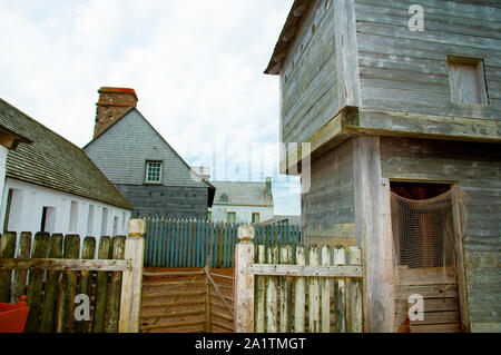 Fort Louisbourg - Nova Scotia - Canada Banque D'Images