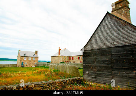 Fort Louisbourg - Nova Scotia - Canada Banque D'Images