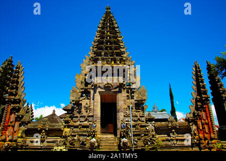 Temple d'Ulun Danu Batur - Bali - Indonésie Banque D'Images