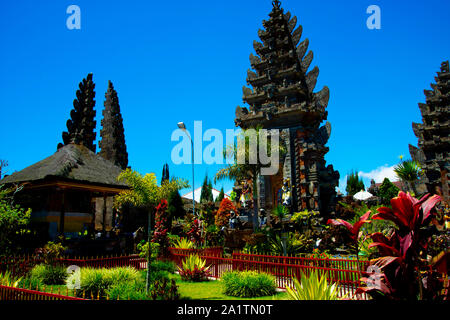 Temple d'Ulun Danu Batur - Bali - Indonésie Banque D'Images