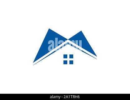 Real estate vector logo design, logo design construction, immobilier logo vector template Illustration de Vecteur