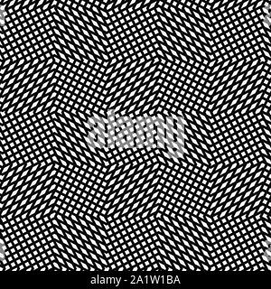 Warp, de forme libre, matrice réticulée de lignes de la matrice. Net géométriques complexes, web, modèle cellulaire contexte cellulaire. Amorphe, de forme libre, grille lat Illustration de Vecteur