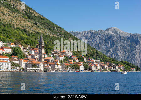 Perast Montenegro Banque D'Images