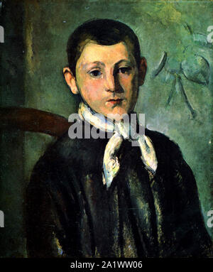 Portrait de Louis Guillaume de Paul Cézanne Banque D'Images