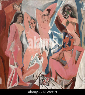 Les Demoiselles d'Avignon, 1907, les Dames d'Avignon de Pablo Picasso, Banque D'Images