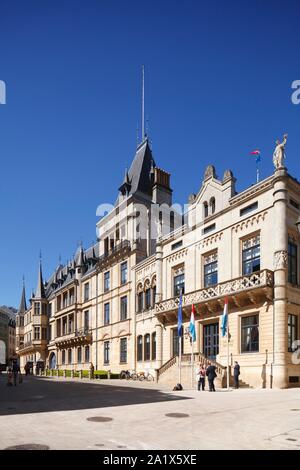 Palais grand-ducal, le Palais grand-ducal, Luxembourg Banque D'Images