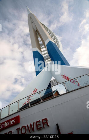 La Spinnaker Tower, Portsmouth, Royaume-Uni, ouvert en 2005 Banque D'Images