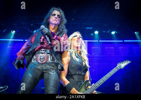 Alice Cooper et sa bande, les yeux noirs de Lo est de retour d'', Bratislava, Slovaquie. 2019 15 sept. Banque D'Images