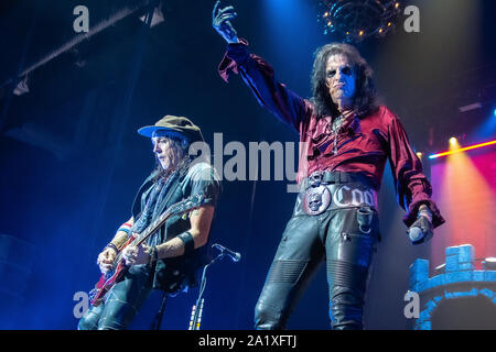 Alice Cooper et sa bande, les yeux noirs de Lo est de retour d'', Bratislava, Slovaquie. 2019 15 sept. Banque D'Images