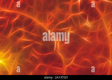 Résumé rouge explosion plasma douce courbe motion de fond de faisceau Banque D'Images