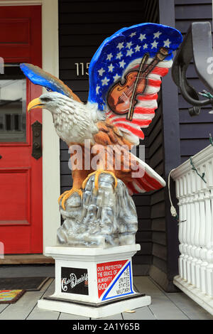 American Eagle sculpture Portsmouth New Hamshire Banque D'Images