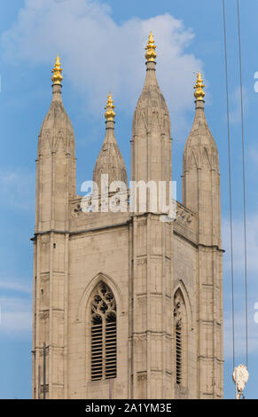 St Mary Aldermary Banque D'Images