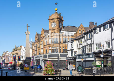 874-6448 de Churchgate, Bolton, Greater Manchester, Angleterre, Royaume-Uni Banque D'Images