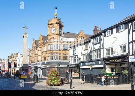 874-6448 de Churchgate, Bolton, Greater Manchester, Angleterre, Royaume-Uni Banque D'Images