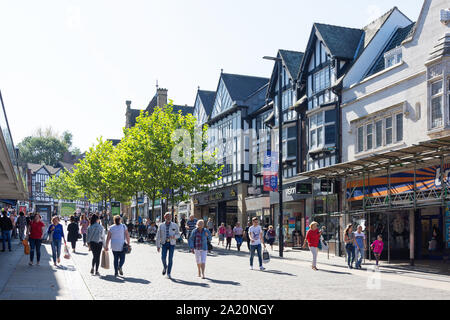 Standishgate piétonne, Wigan, Greater Manchester, Angleterre, Royaume-Uni Banque D'Images