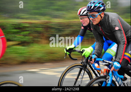 UCI World Cycling Championships Mens Elite Race Richard Carapaz Masham. Banque D'Images
