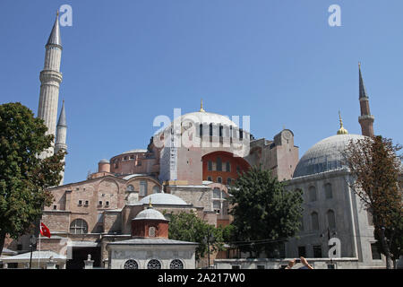 AKA Ayasofya Hagia Sophia Museum, Fatih, Istanbul, Turquie. Banque D'Images