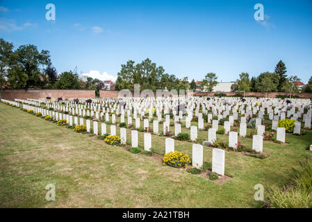 La CSGC et memorial cemetery à Arras sur la bataille de la Somme et le nord de la France Banque D'Images