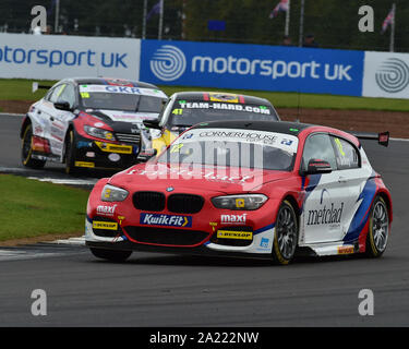 Stephen Jelley, BMW 125i M Sport, Championnat BTCC, BTCC Silverstone, dimanche, 29 Septembre, 2019, Christian Jacq, British Touring Car Championship, BTCC Banque D'Images