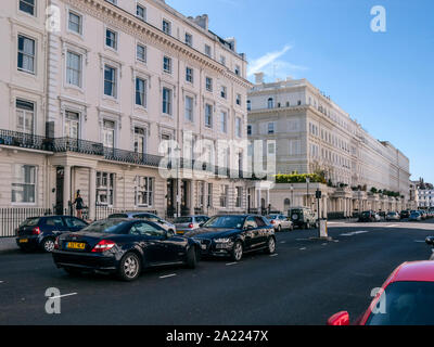 Queen's Gate Terrace, South Kensington, Londres Banque D'Images