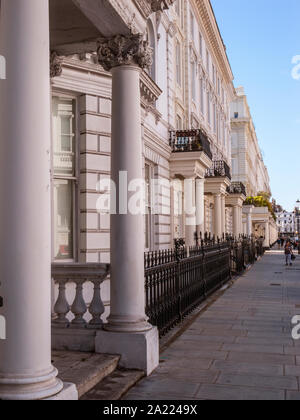 Queen's Gate Terrace, South Kensington, Londres Banque D'Images