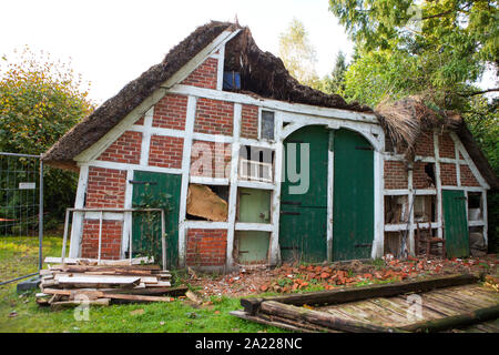 Vieille maison à pans de bois, l'Allemagne, de l'Europe Banque D'Images