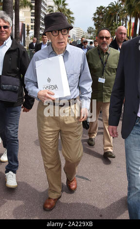 11 mai 2016 - Cannes Woody Allen assiste à la 69e édition du Festival de Cannes 2016. Banque D'Images