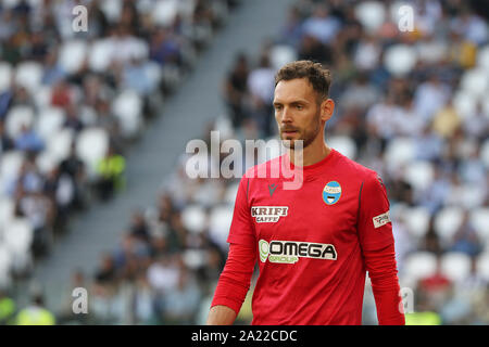 Turin, Italie. Sep 28, 2019, série de championnat de soccer. ATIM 2019-2020 vs JUVENTUS 2-0 SPAL dans l'image : BERISHA : Crédit Photo Agency indépendante/Alamy Live News Banque D'Images