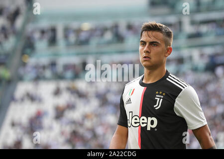 Turin, Italie. Sep 28, 2019 Championnat de soccer., ATIM 2019-2020 série vs JUVENTUS 2-0 SPAL dans la photo : Crédit photo : DYBALA Indépendant Agence/Alamy Live News Banque D'Images