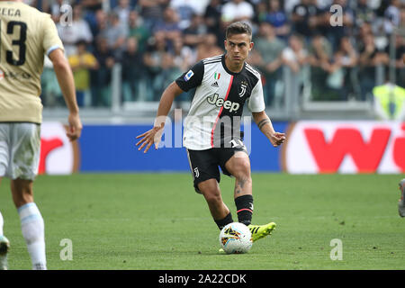 Turin, Italie. Sep 28, 2019 Championnat de soccer., ATIM 2019-2020 série vs JUVENTUS 2-0 SPAL dans la photo : Crédit photo : DYBALA Indépendant Agence/Alamy Live News Banque D'Images