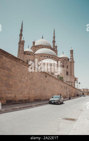 Mosquée de Muhammad Ali, Al Abageyah, El-Khalifa, Égypte Banque D'Images