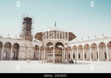 Mosquée de Muhammad Ali, Al Abageyah, El-Khalifa, Égypte Banque D'Images