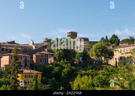 L'architecture de Volterra, Italie Banque D'Images