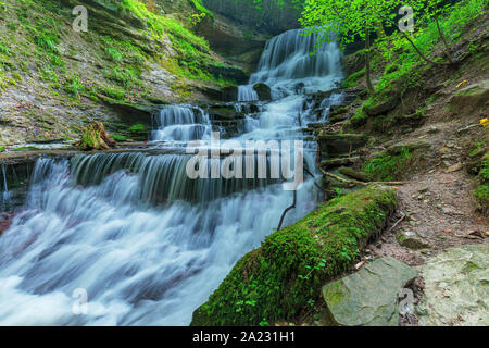 cascade de hoerschbach Banque D'Images