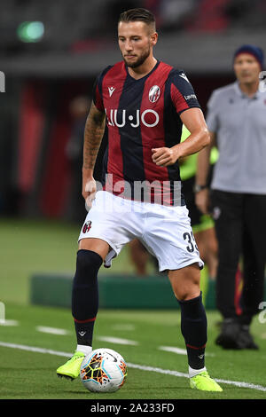 Mitchell Dijks de FC Bologne Bologne 30/08/2019 Stadio Renato Dall'Ara Serie A Football 2019/2020 FC Bologne - Photo Andrea Staccioli SPAL / Intérieur Banque D'Images