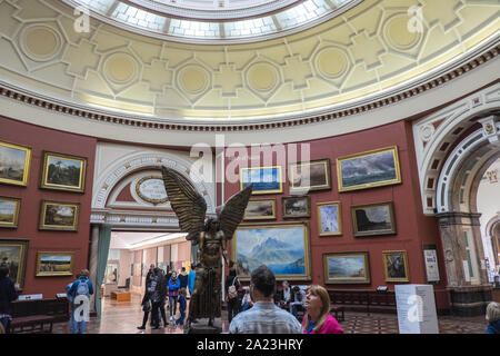 Galerie ronde,Archange Lucifer,Birmingham Museum and Art Gallery,Chamberlain Square, Birmingham, West Midlands, Angleterre,Midlands,UK,GB,Bretagne,Europe Banque D'Images