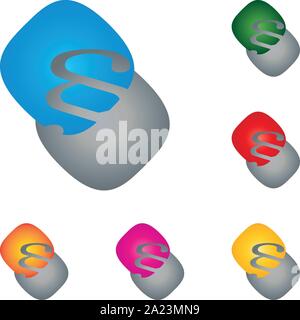 Paragraphe signe, logo avocat Illustration de Vecteur