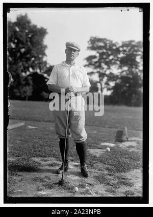 OWEN, Robert Latham, SÉNATEUR DE NEW YORK, 1907-1925. Le Golf Banque D'Images