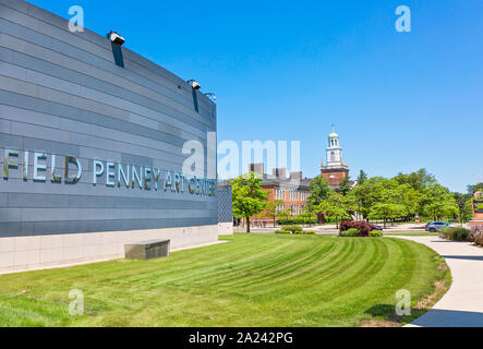 Buffalo, USA-20, Juillet 2019 : Burchfield Penney art center, un établissement d'enseignement et des arts partie de Buffalo State College Banque D'Images