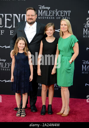 Los Angeles, USA. Sep 30, 2019. Los Angeles, USA. Sep 30, 2019. Noah Harpster lors de la première mondiale de 'Maleficent : maîtresse du Mal' au El Capitan Theatre. Photo : Jessica Sherman/Featureflash Crédit : Paul Smith/Alamy Live News Banque D'Images