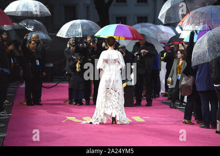 La photo doit être crédité ©Presse Alpha 079965 30/09/2019 Jessie Buckley Judy première Européenne à Londres Banque D'Images