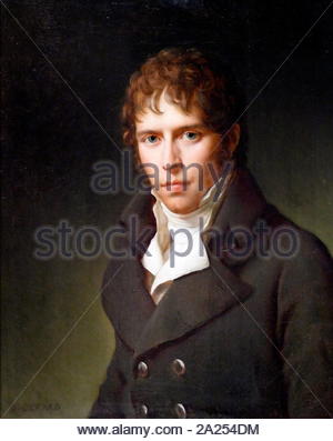 Portrait de Stanislaw Mniszek, 1803. Par François Gérard (1770-1837). Mniszek était un noble polonais et éducateur. Jésuite, philosophe, théologien, pédagogue, missionnaire en Perse, professeur, vice-recteur et de recteur du Collège des Jésuites, 1647-1657, premier recteur du Collège des Jésuites de Krosno jusqu'à 1679. Banque D'Images